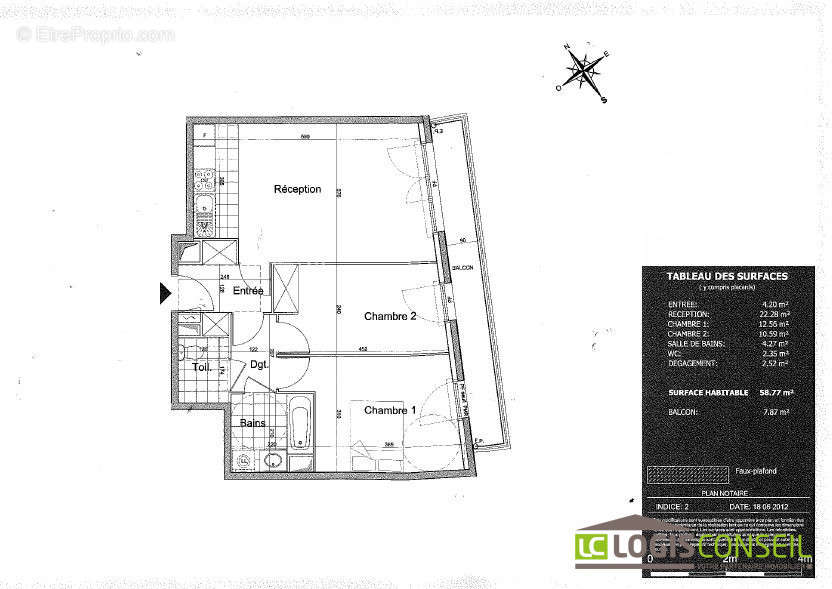 Appartement à CHATENAY-MALABRY