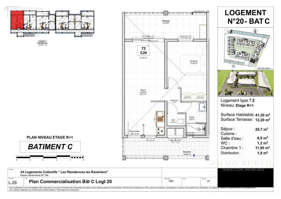 Appartement à SAINTE-ANNE