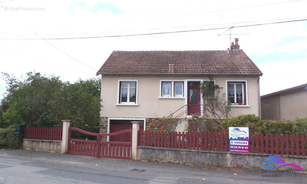 Maison à SAINTE-SEVERE-SUR-INDRE