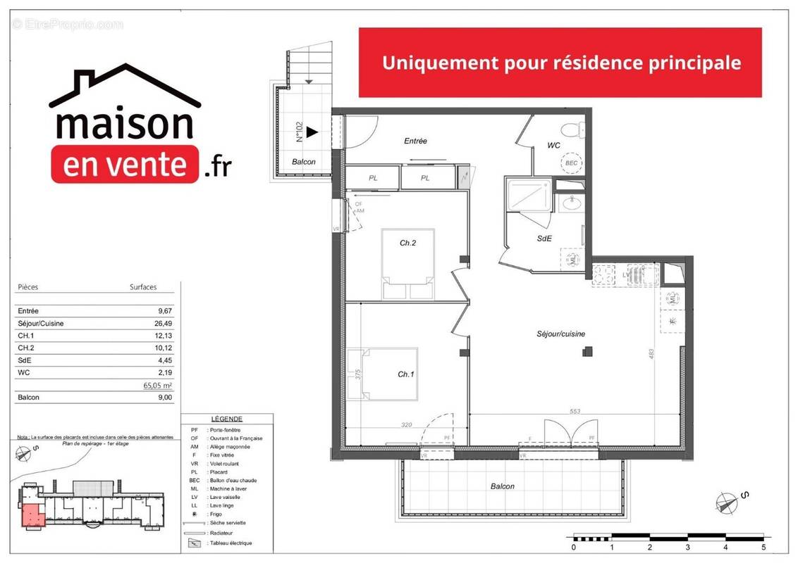 Appartement à SAINT-JEAN-DE-MONTS