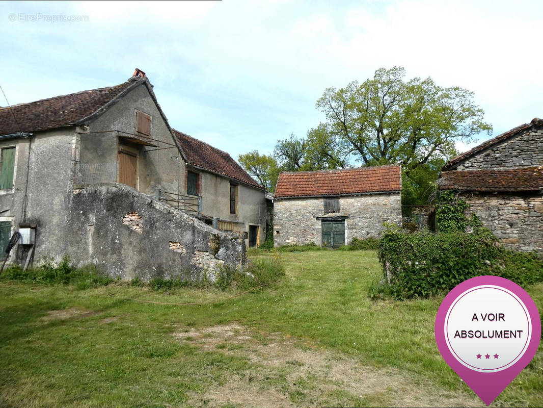 Maison à LIMOGNE-EN-QUERCY