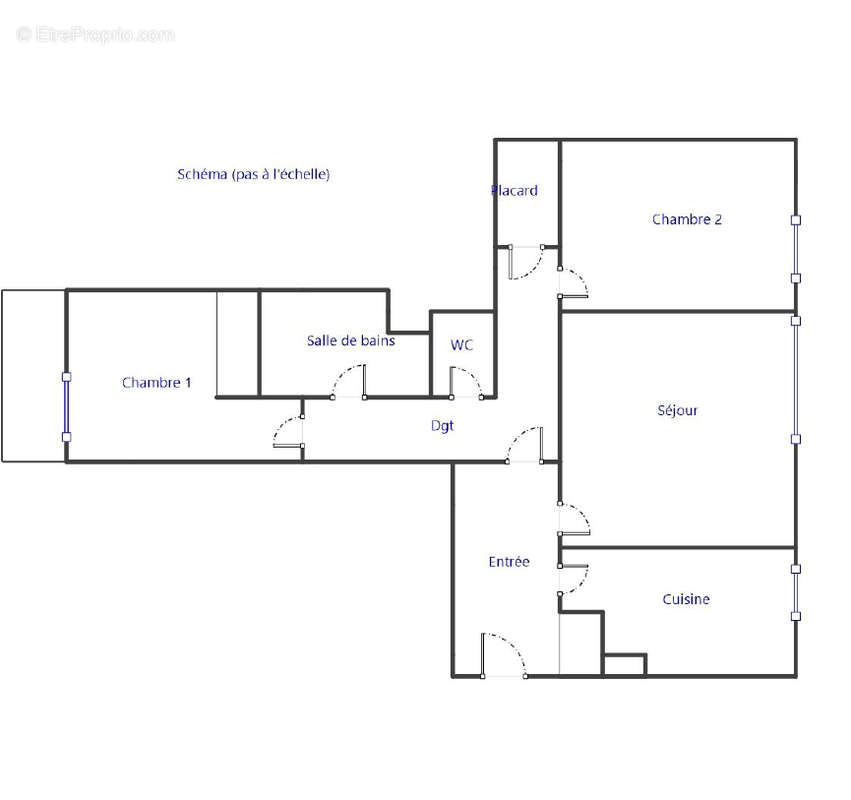 Appartement à CACHAN