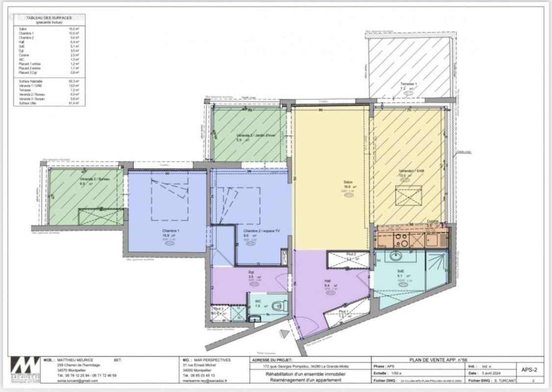 Appartement à LA GRANDE-MOTTE