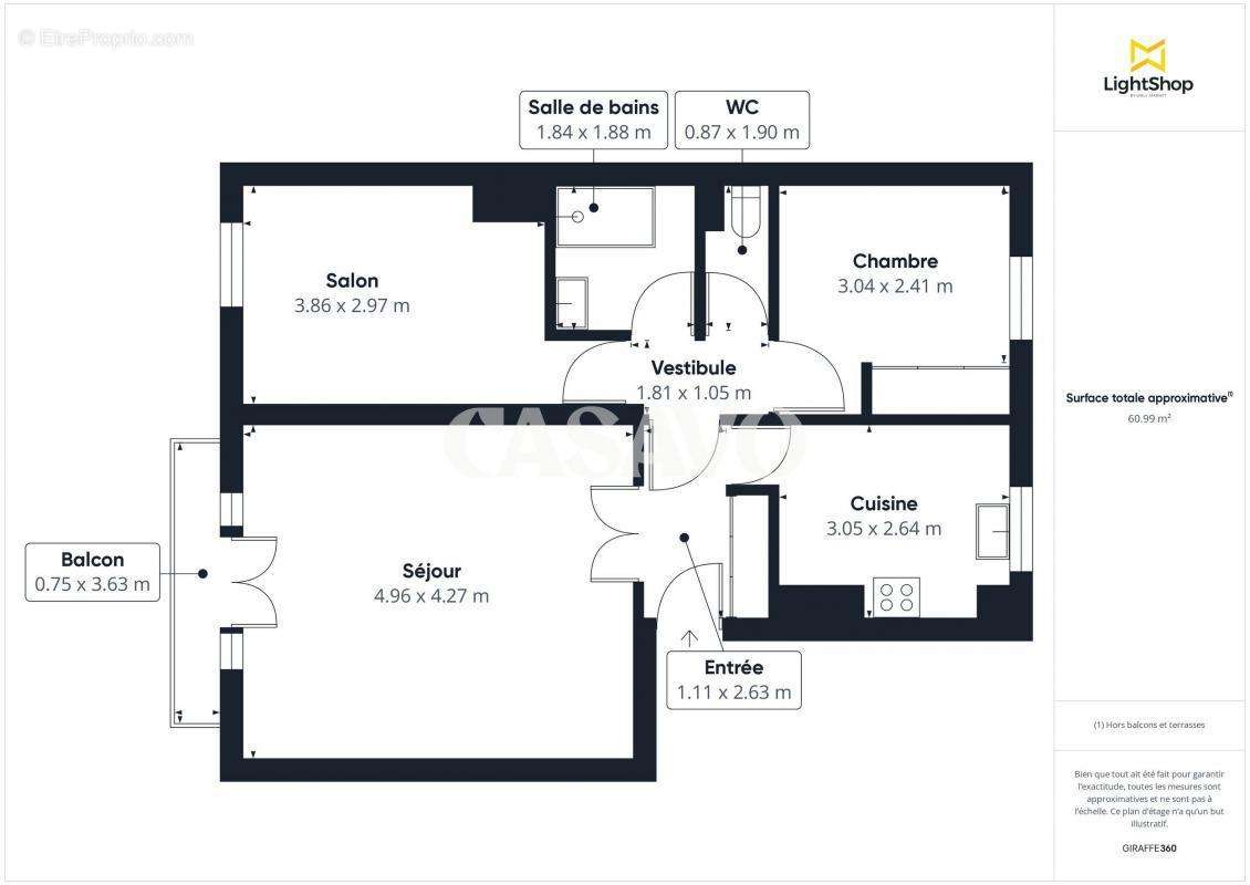 Appartement à ISSY-LES-MOULINEAUX