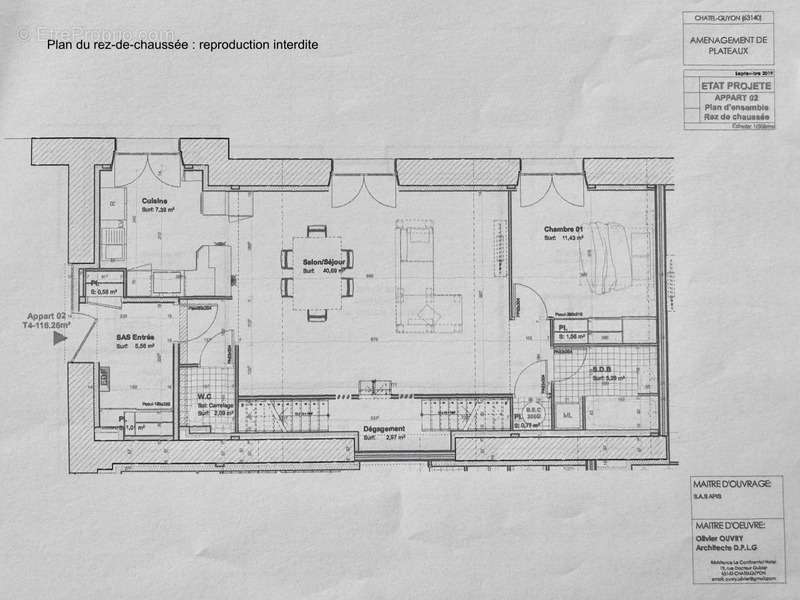 Appartement à CHATELGUYON