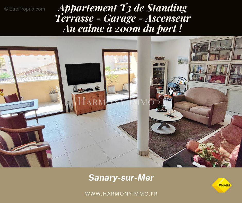 Appartement à SANARY-SUR-MER