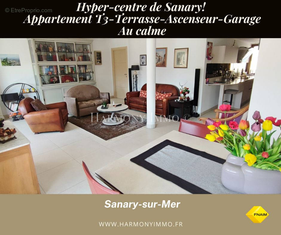 Appartement à SANARY-SUR-MER