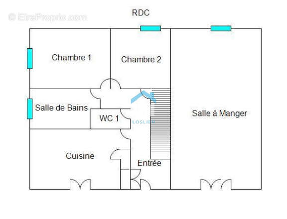 Maison à SAINT-HILAIRE-DU-HARCOUET