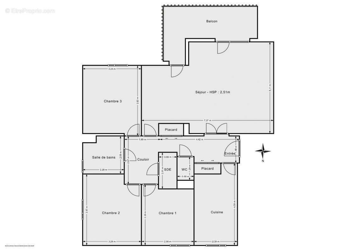 Appartement à TASSIN-LA-DEMI-LUNE