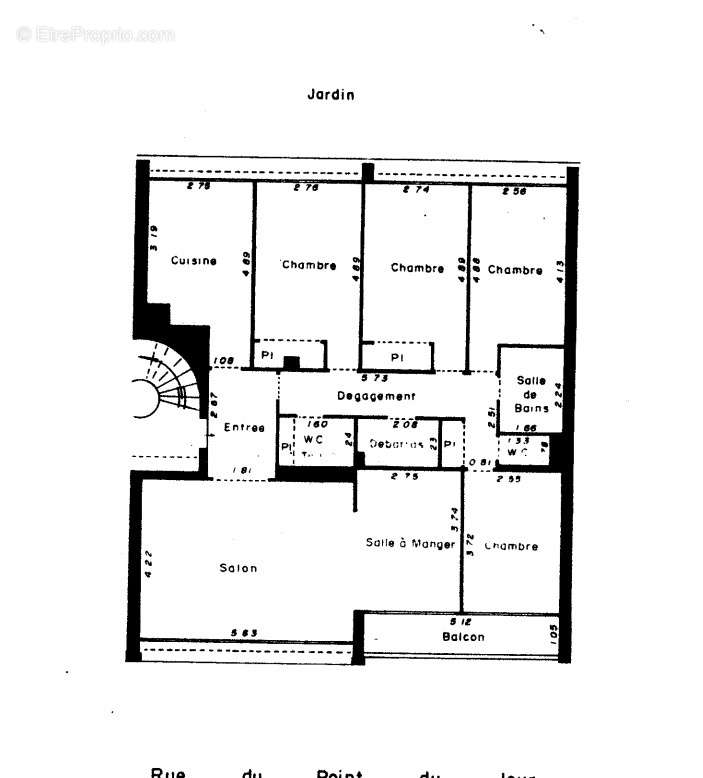 Appartement à BOULOGNE-BILLANCOURT