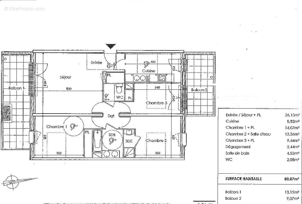 Appartement à COLOMIERS