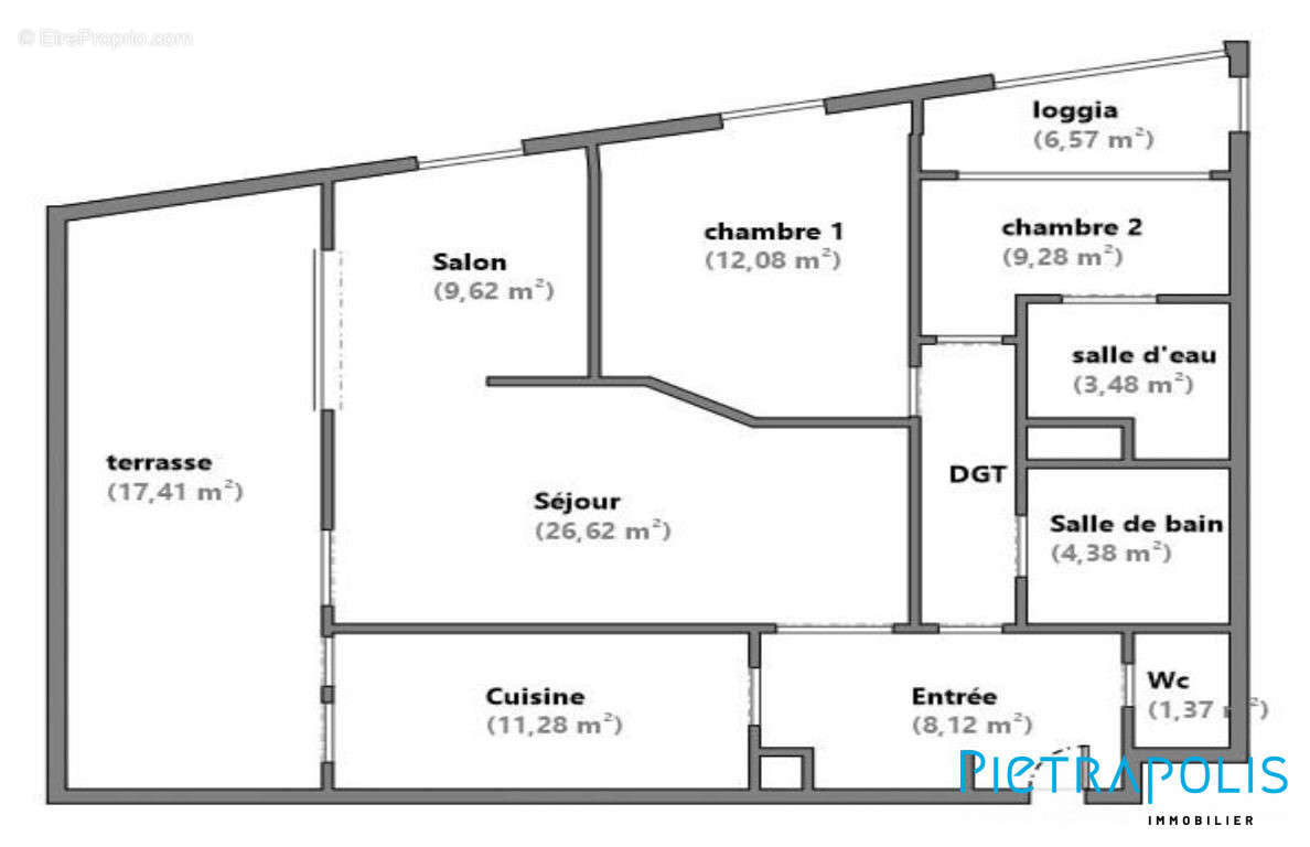 PLAN - Appartement à LYON-7E