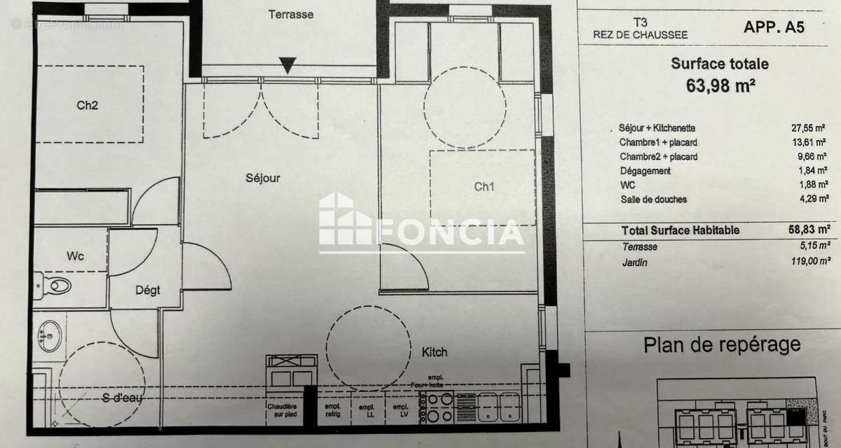 Appartement à AMBARES-ET-LAGRAVE