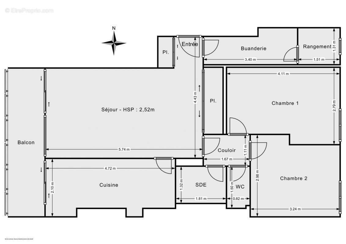 Appartement à MERIGNAC