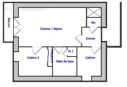 Appartement à AX-LES-THERMES