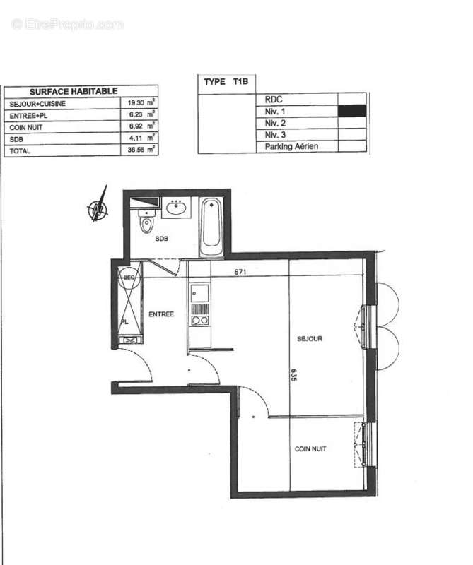 Appartement à SAINT-QUENTIN