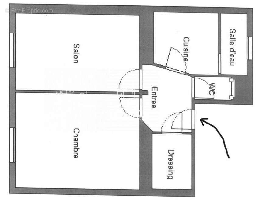 Appartement à PARIS-17E