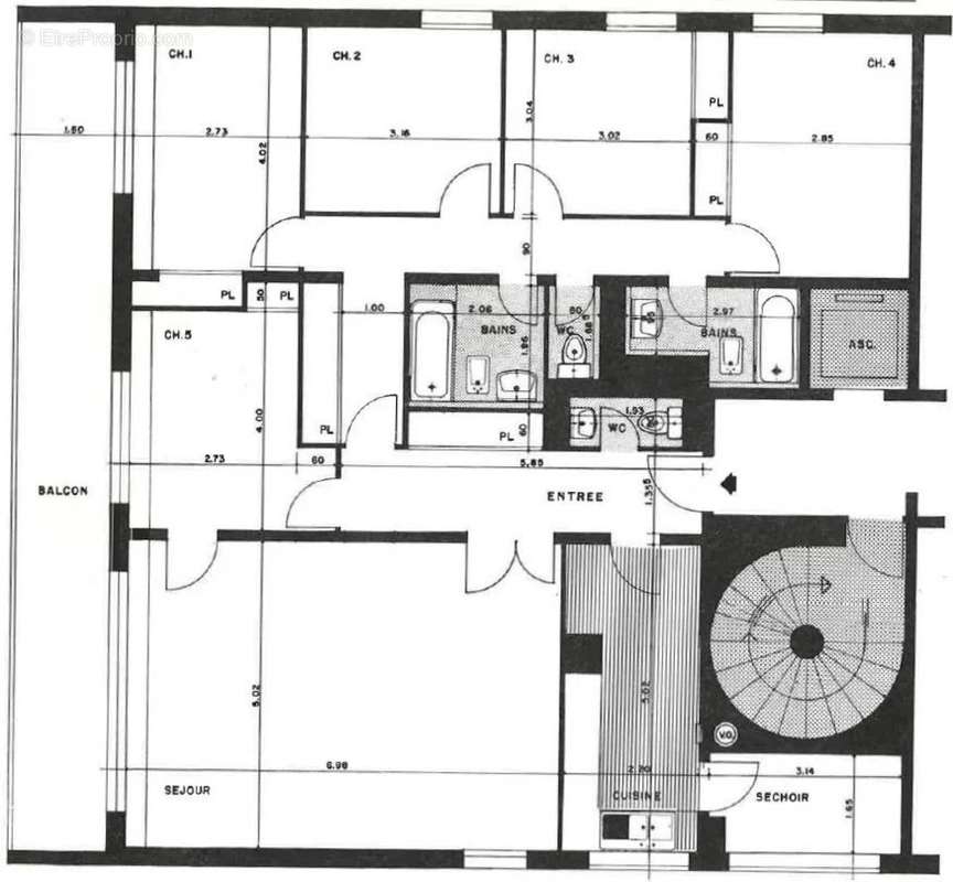 Appartement à BOULOGNE-BILLANCOURT