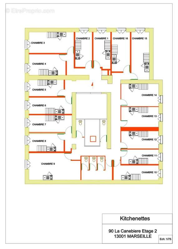 Appartement à MARSEILLE-1E