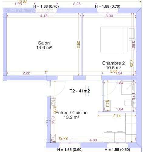 Appartement à ISSY-LES-MOULINEAUX