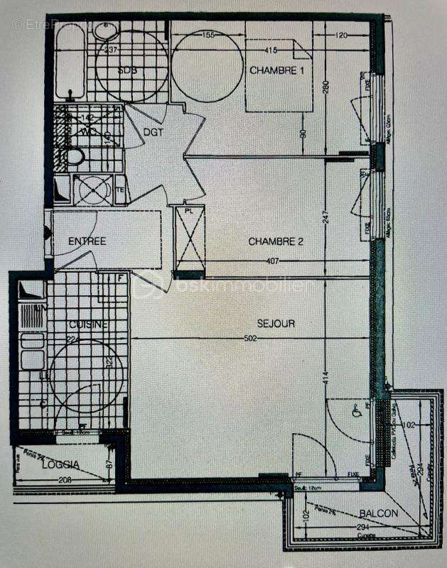 Appartement à DAMMARIE-LES-LYS