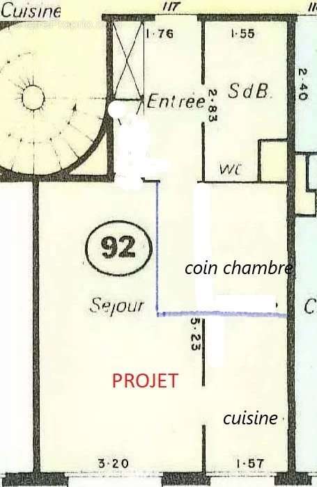 Appartement à PARIS-18E