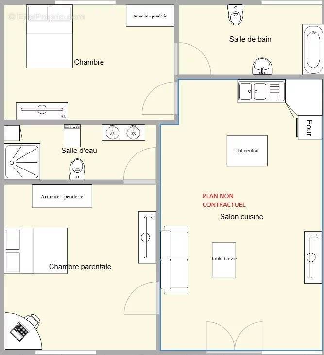 Appartement à SOSPEL