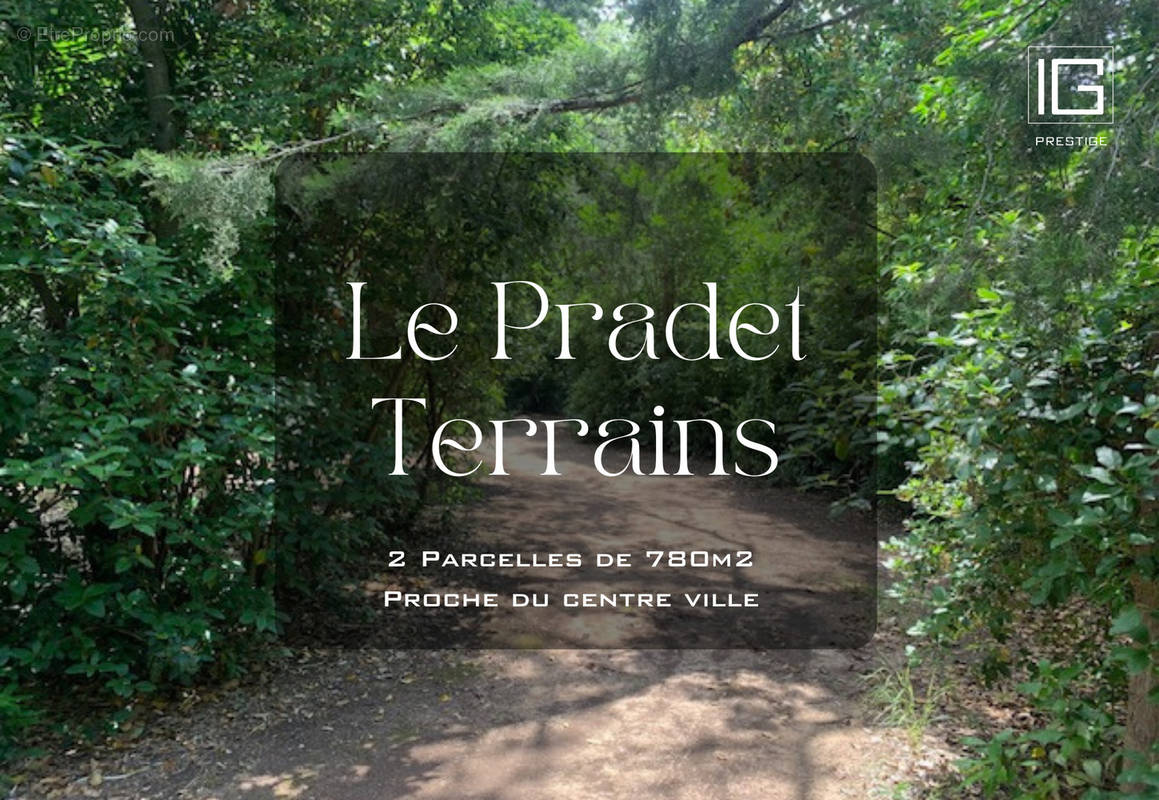 Terrain à LE PRADET