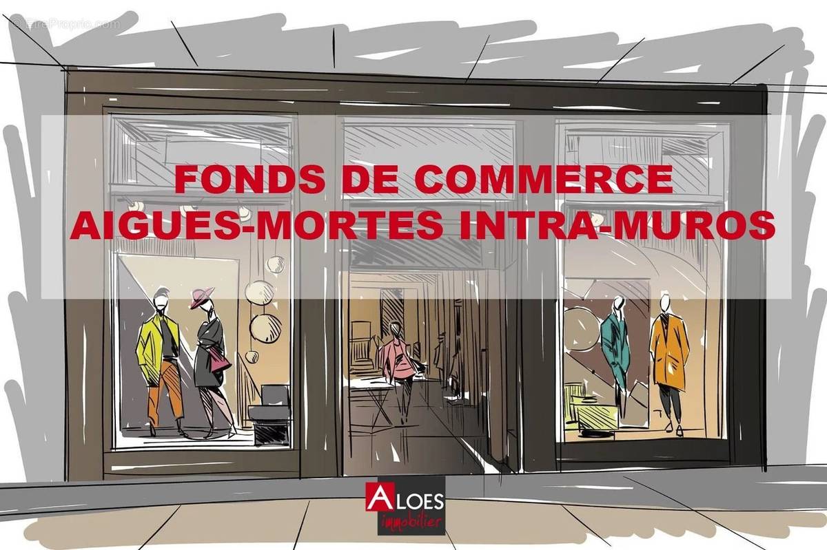 Commerce à AIGUES-MORTES