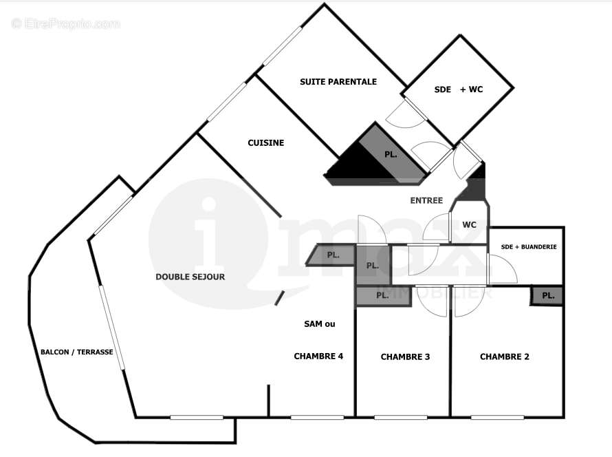 Appartement à LEVALLOIS-PERRET