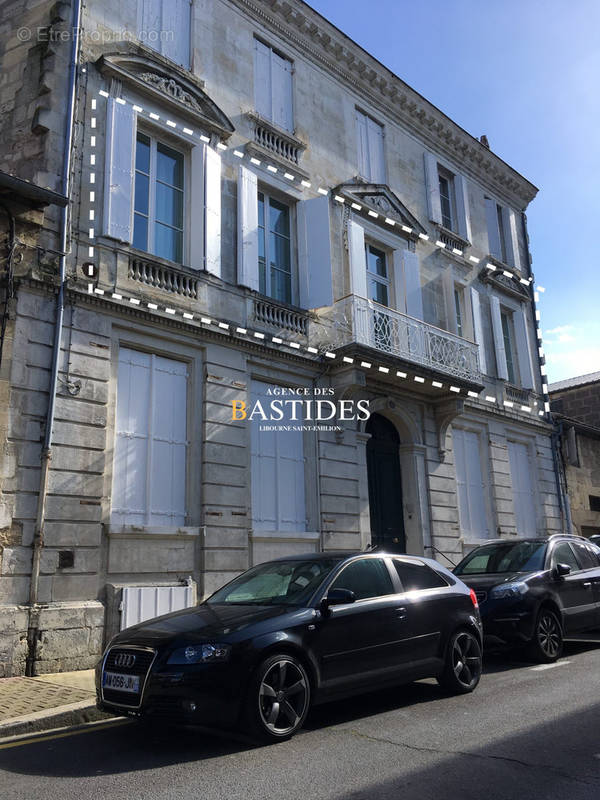 façade de l&#039;immeuble - Maison à LIBOURNE