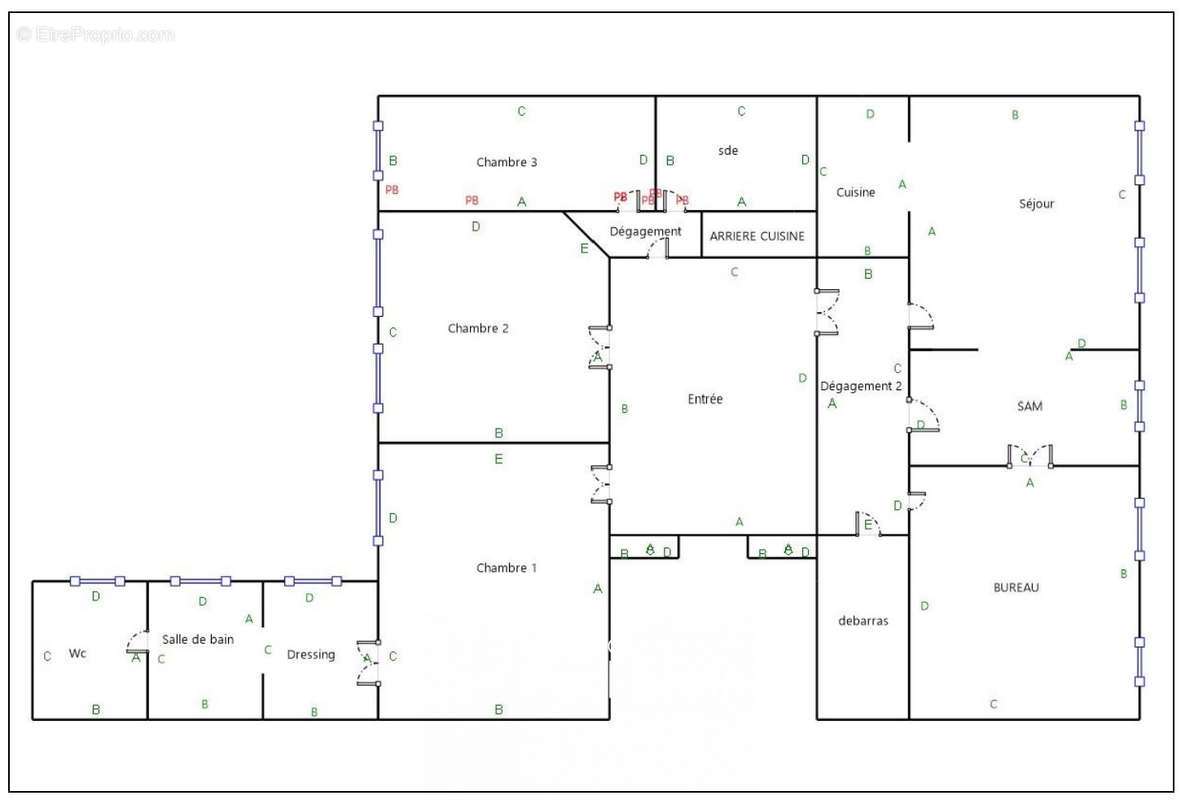 Appartement à MARSEILLE-1E