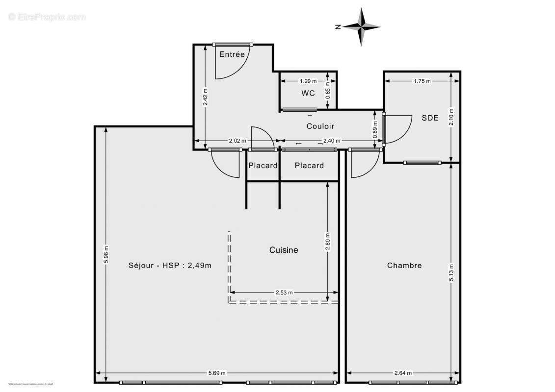 Appartement à PARIS-13E