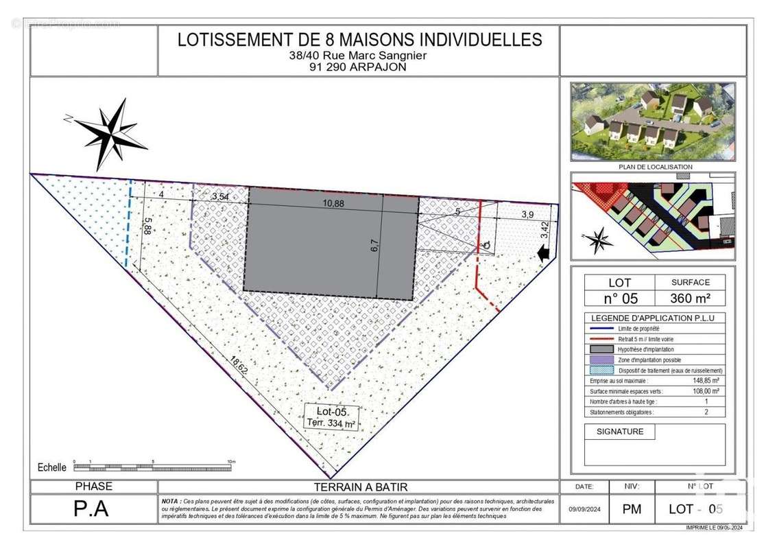 Photo 2 - Terrain à ARPAJON