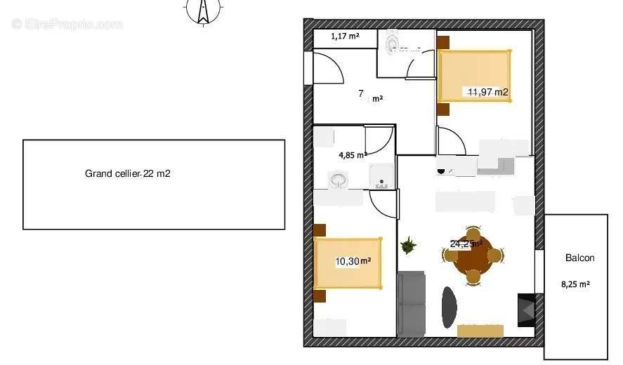 Appartement à FLOIRAC