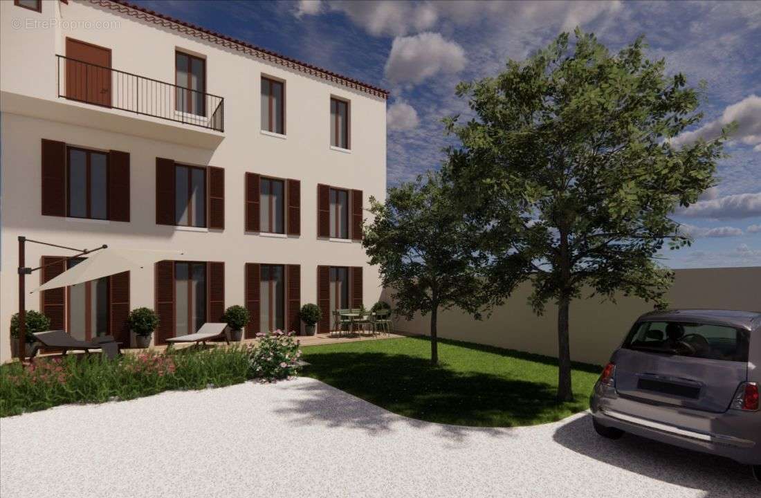 CHATEAU GOMBERT / T3 93 M² / JARDIN /PISCINE / PLACE PARKING / - Maison à MARSEILLE-13E