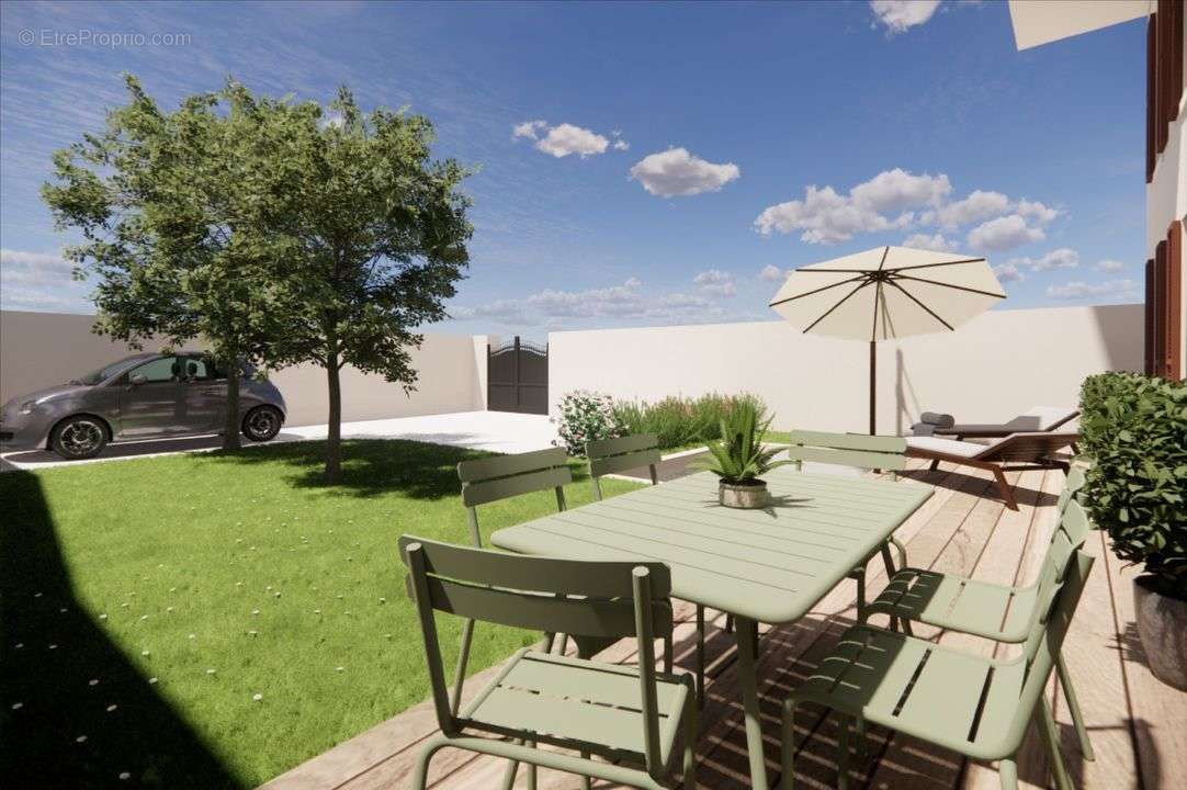 CHATEAU GOMBERT / T3 93 M² / JARDIN /PISCINE / PLACE PARKING / - Maison à MARSEILLE-13E