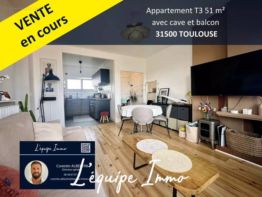 Appartement à TOULOUSE