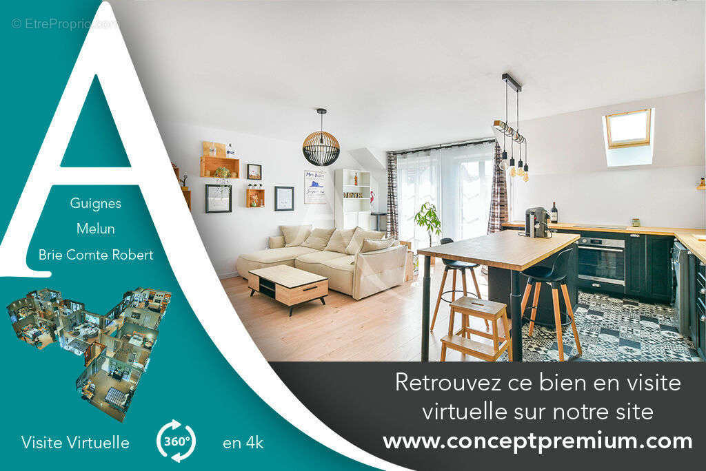 Appartement à BRIE-COMTE-ROBERT