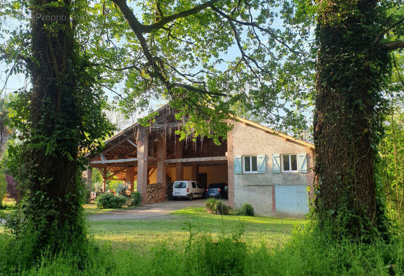 façade nord - Maison à PLAISANCE