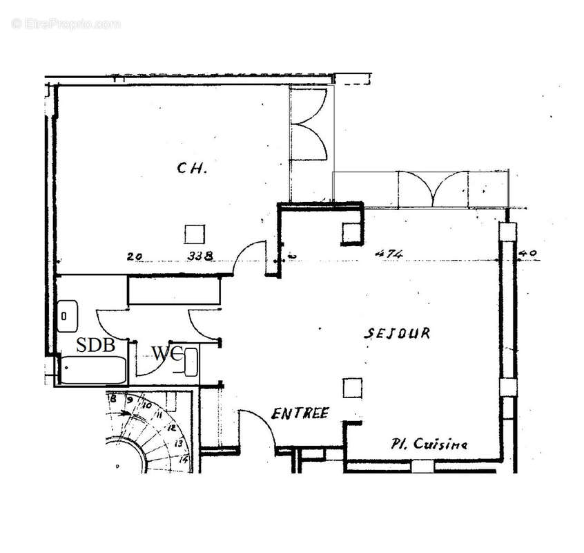 Appartement à BOULOGNE-BILLANCOURT