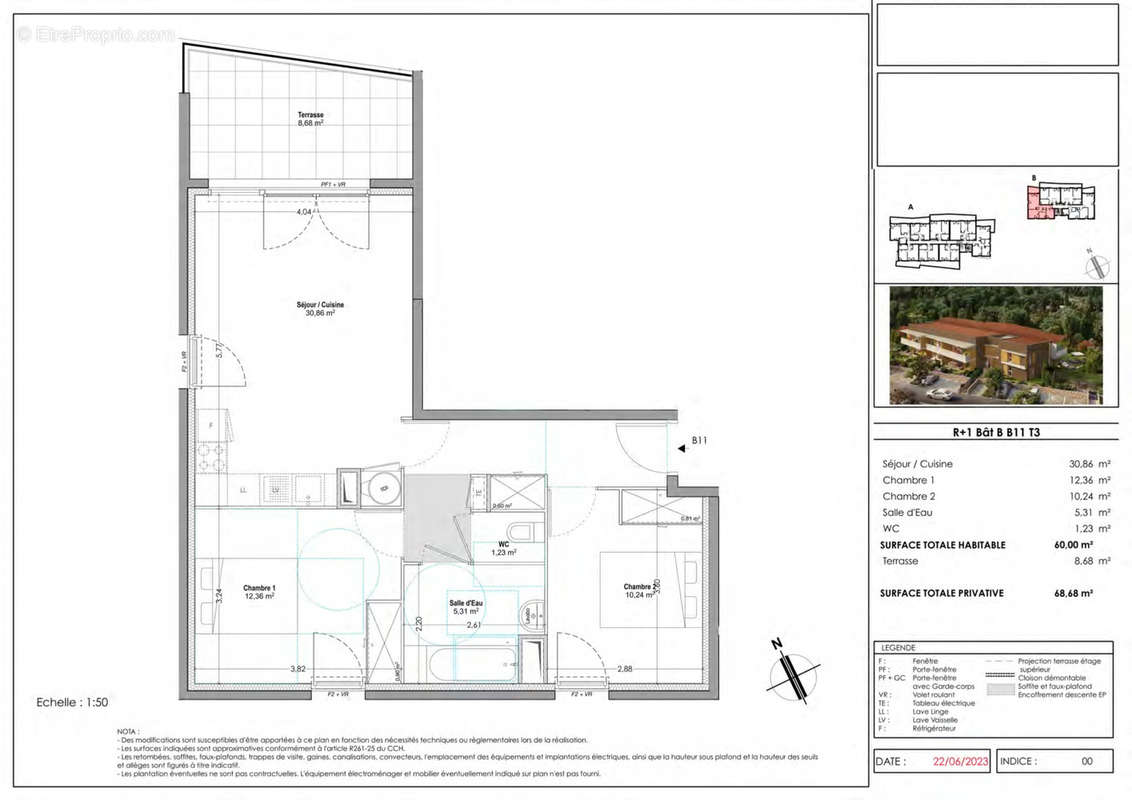 Appartement à MANDELIEU-LA-NAPOULE