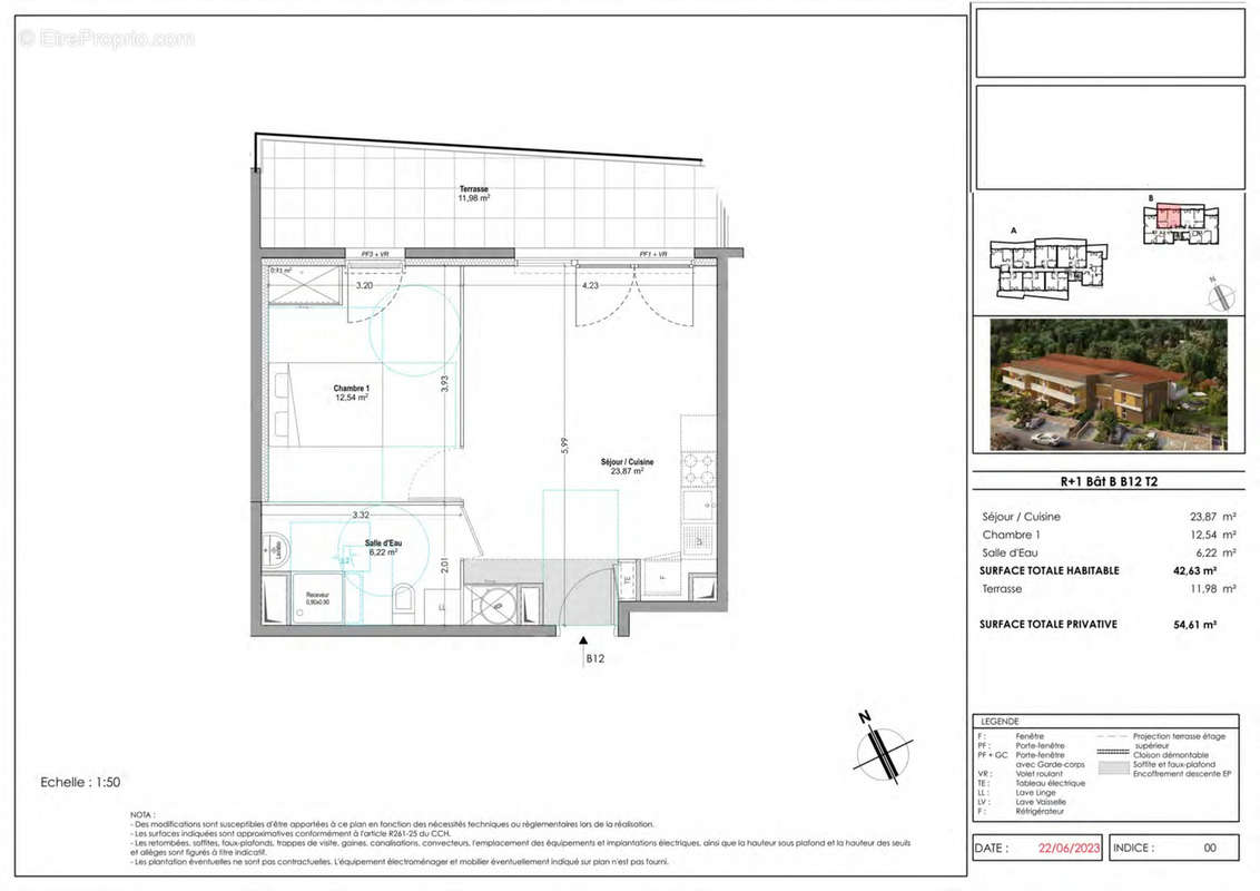 Appartement à MANDELIEU-LA-NAPOULE