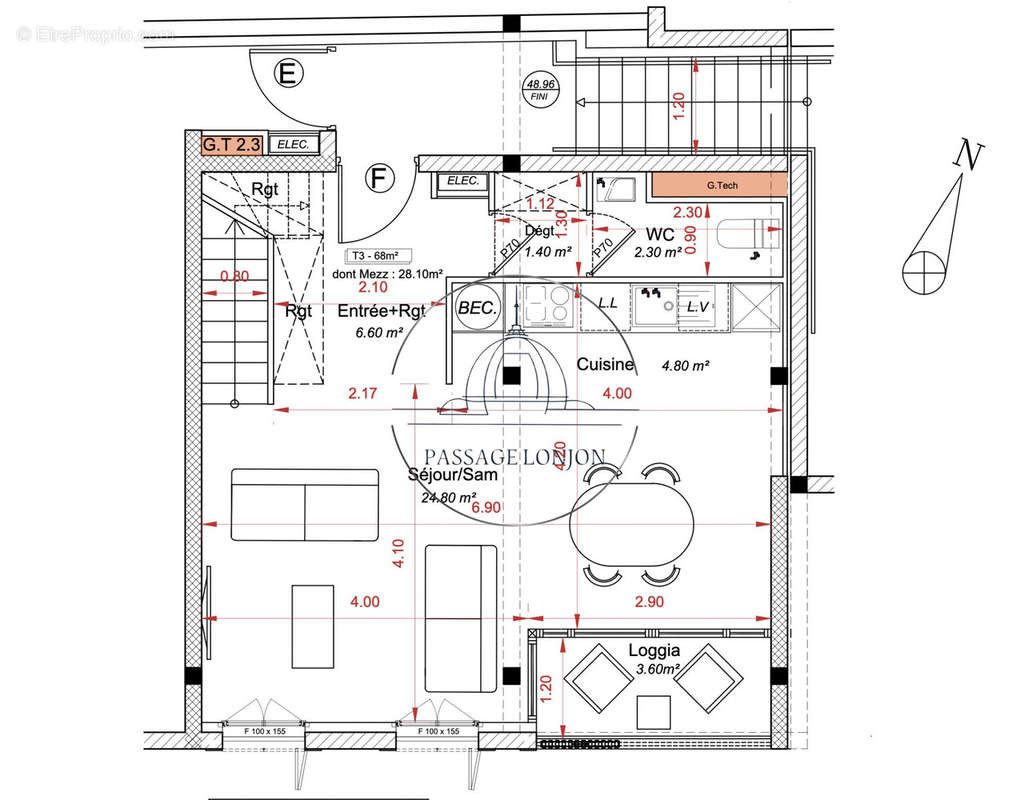 Appartement à CASTELNAU-LE-LEZ