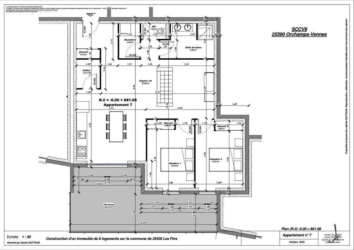 Appartement à MORTEAU