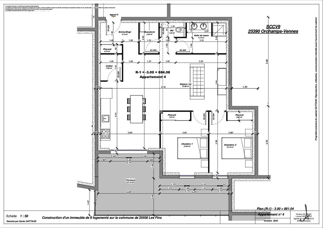 Appartement à MORTEAU