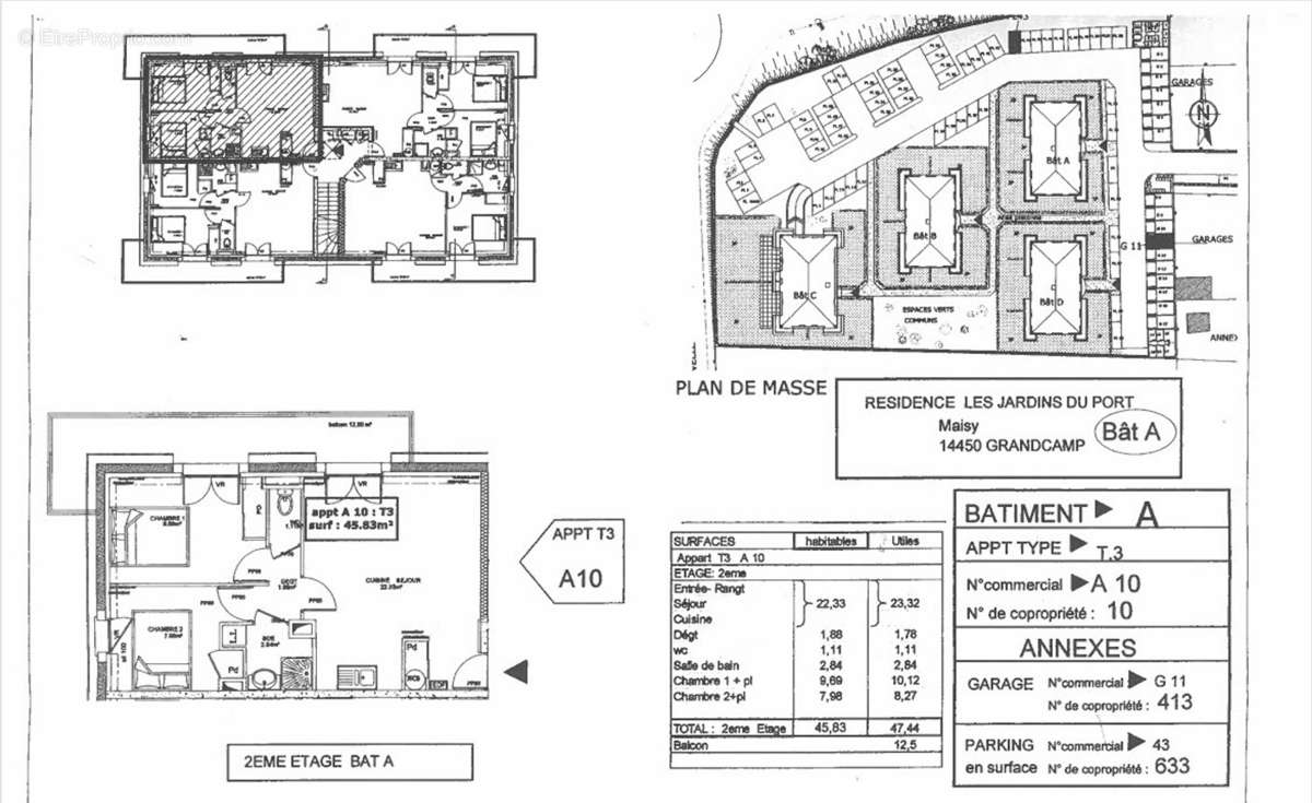 Appartement à GRANDCAMP-MAISY