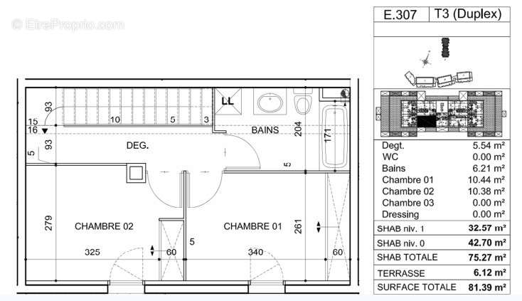 Appartement à FLOIRAC