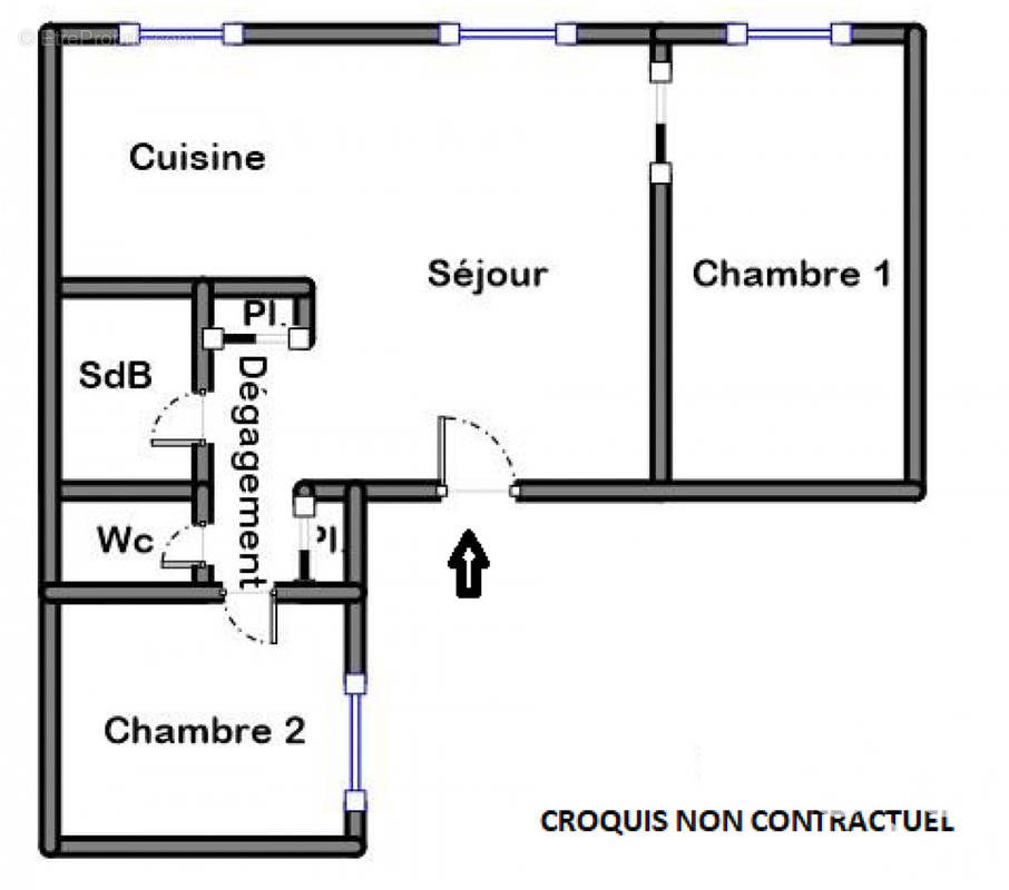 Photo 1 - Appartement à COURBEVOIE