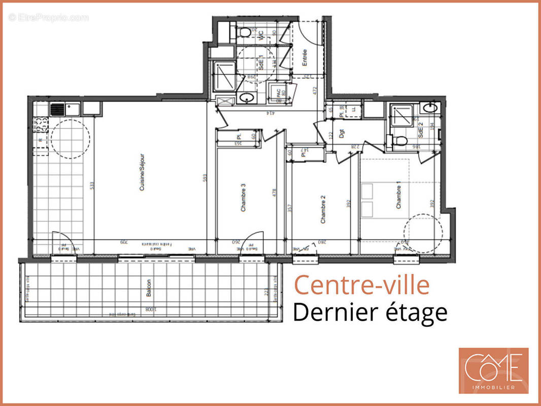 Appartement à SAINT-GREGOIRE